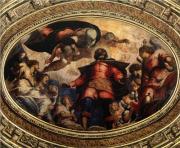 Tintoretto: Szent Rókus apoteózisa, 1564, Scuola di San Rocco, Velence